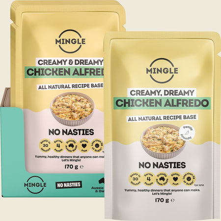 Mingle Chicken Alfredo All Natural Recipe Base 8x170g
