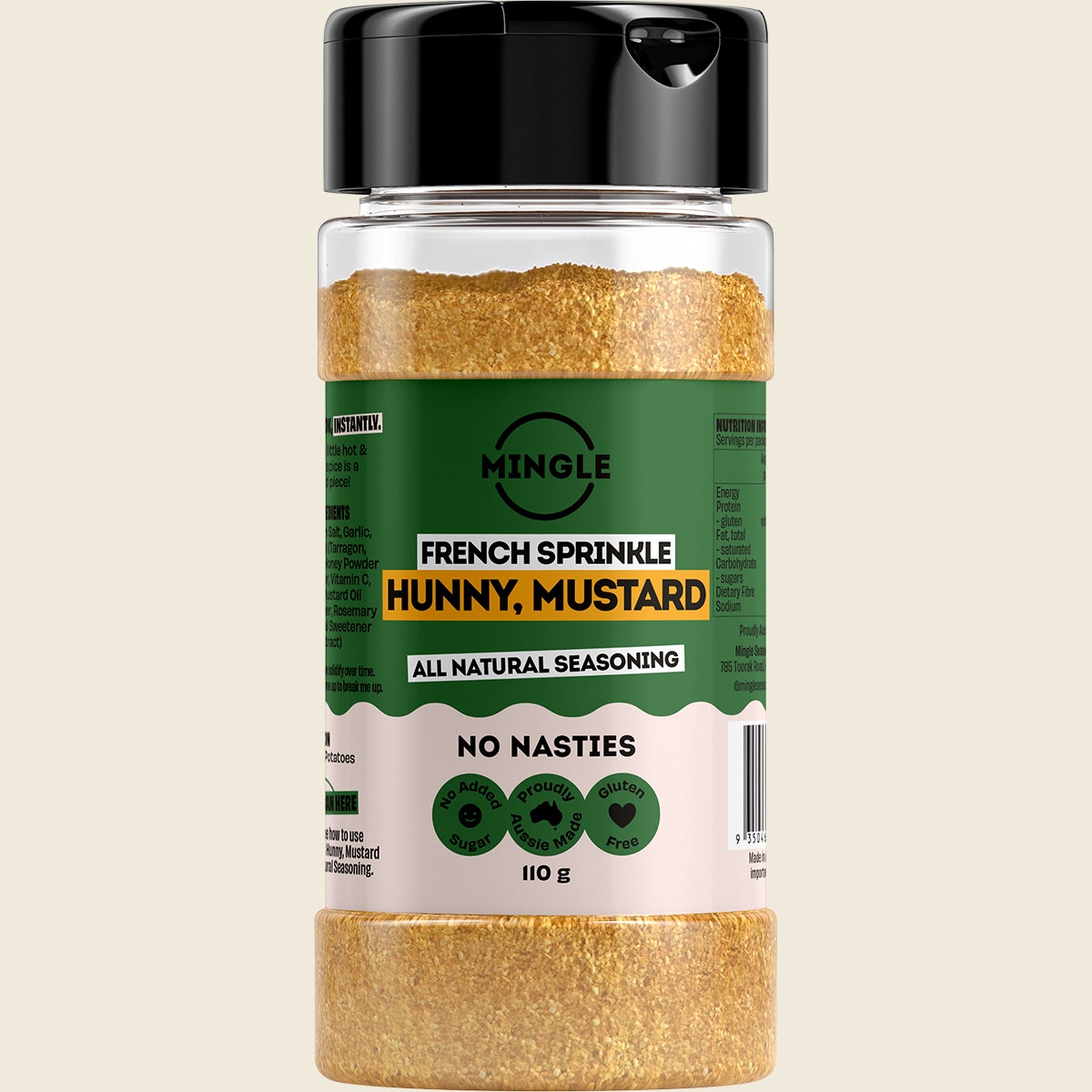 Mingle Hunny Mustard All Natural Seasoning 110g