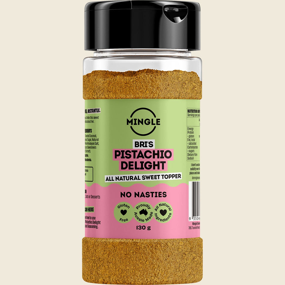 Mingle Bris Pistachio Delight All Natural Sweet Topper 130g