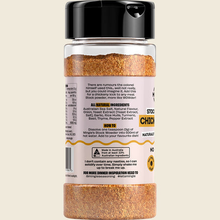 Mingle Chicken Lick'n Naturally Flavoured Stock 140g