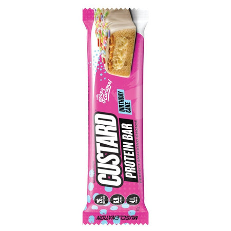 Muscle Nation Crisp Protein Bar Birthday Cake 50g Pack of 12