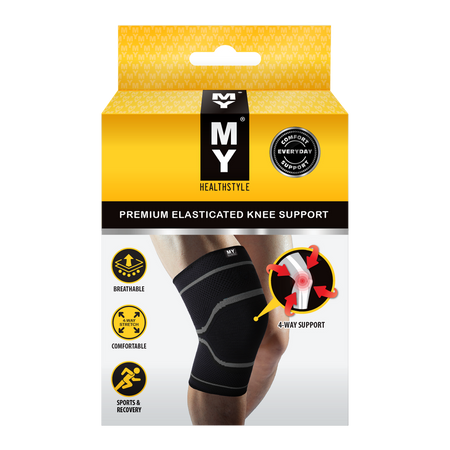 MY Premium Elasticated Knee Support Small