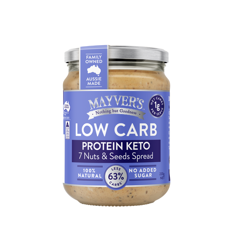 Mayver's Low Carb Keto Spread Nuts&Seed 220g(Pack of 6)
