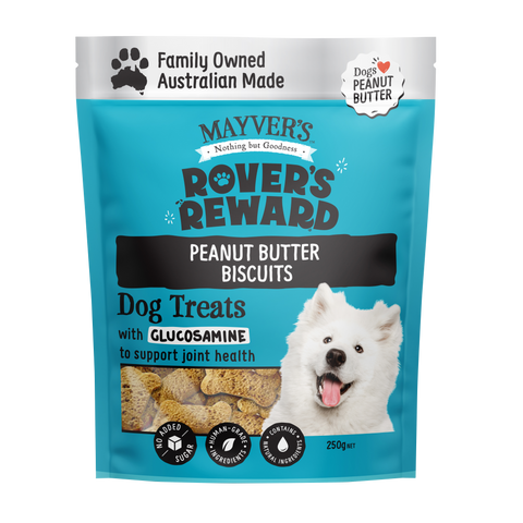 Mayver's Rover's Reward Peanut Butter Biscuits 250g(Pack of 5)