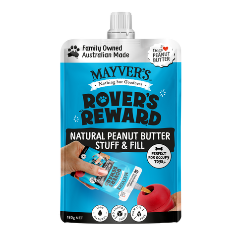 Mayver's Rover's Reward Natural PB Pouch 180g(Pack of 8)