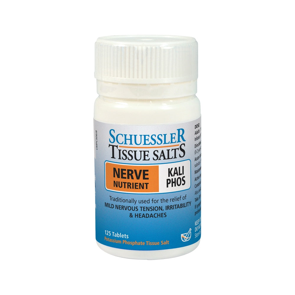 Martin & Pleasance Schuessler Tissue Salts Kali Phos Nerve Nutrient 125t