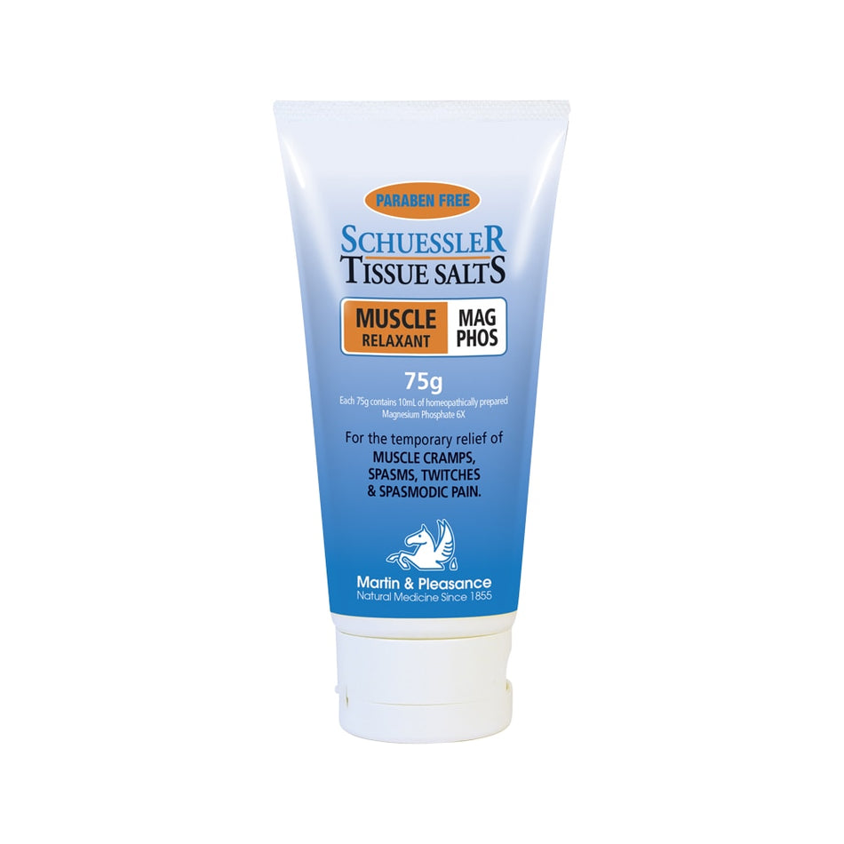 Martin & Pleasance Schuessler Tissue Salts Mag Phos Muscle Relaxant Cream 75g