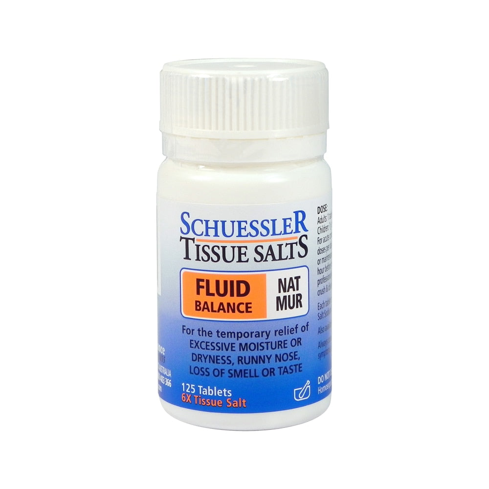 Martin & Pleasance Schuessler Tissue Salts Nat Mur Fluid Balance 125t