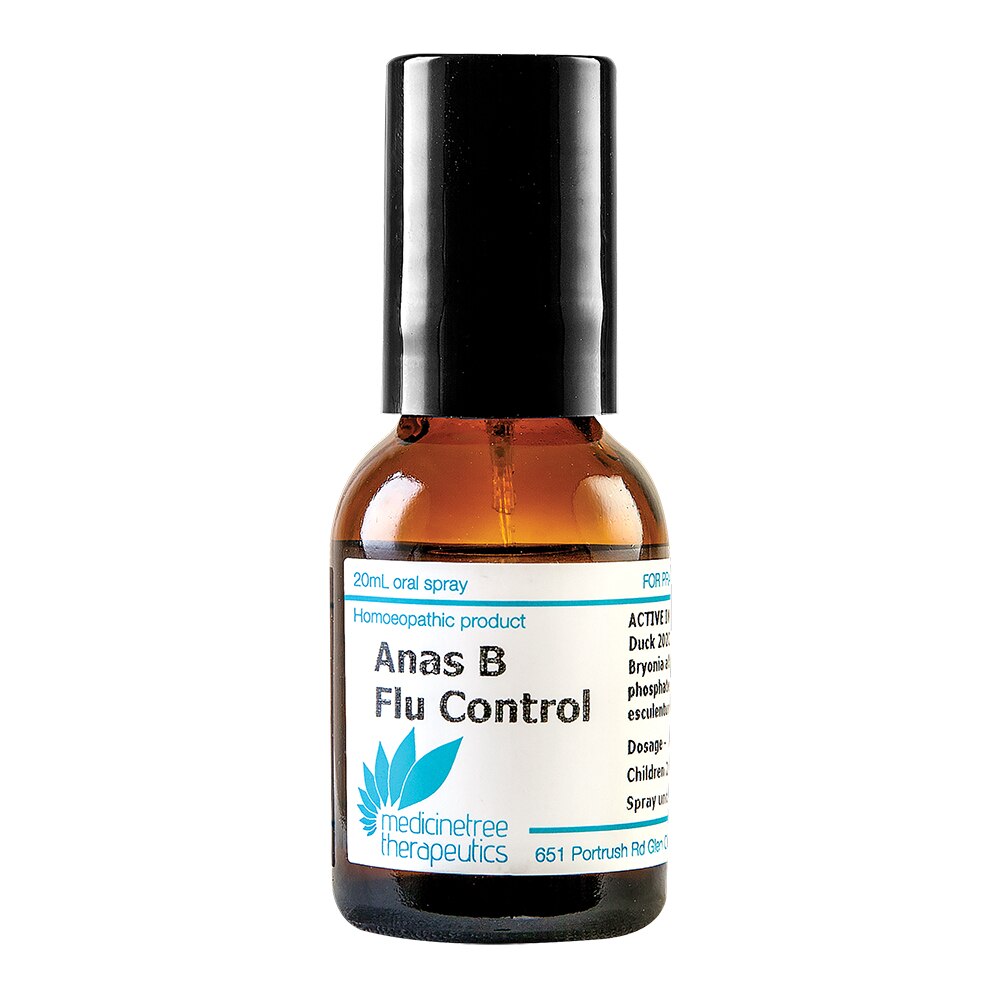 Medicine Tree Therapeutics Anas B Flu Control 20ml Oral Spray