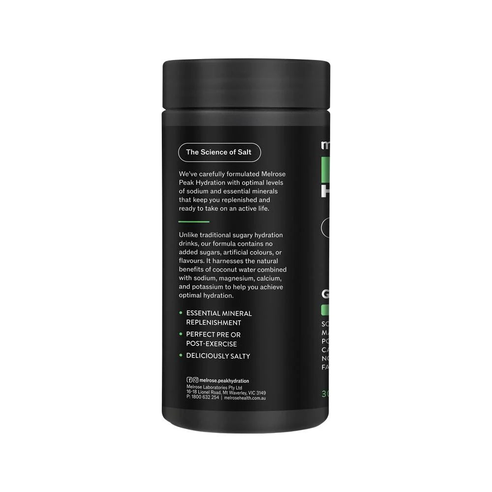 Melrose Peak Hydration Green Apple 180g