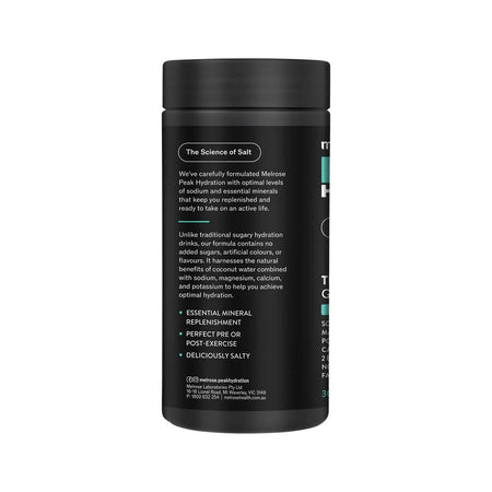 Melrose Peak Hydration Gut Restore Tropical 210g