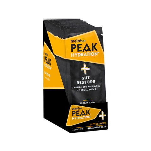 Melrose Peak Hydration + Gut Restore Tropical Sachet 7g(Pack of 20)