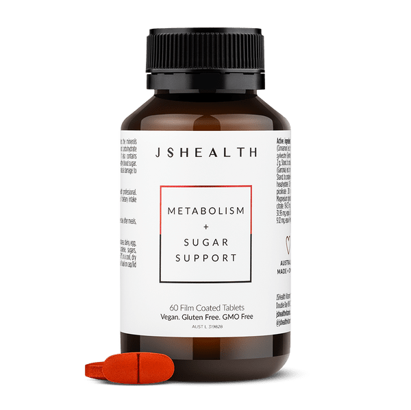 JSHEALTH Metabolism + Sugar Support Formula 60 Tablets