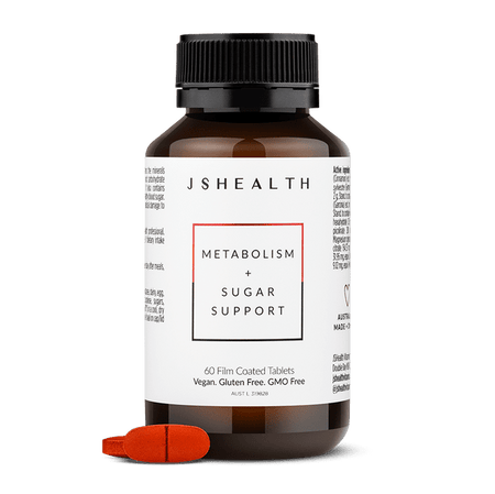 JSHEALTH Metabolism + Sugar Support Formula 60 Tablets