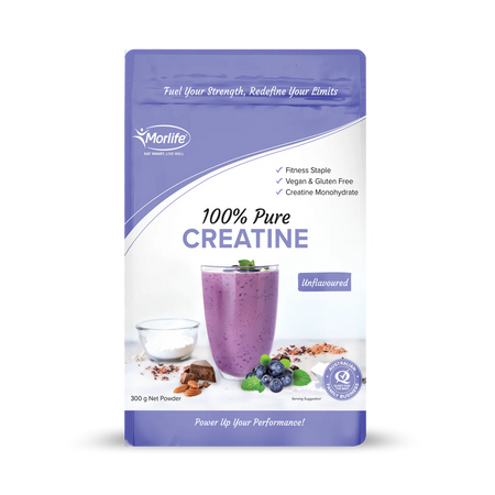 Morlife Creatine Unflavoured 300g