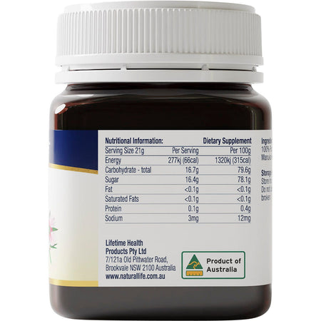 Natural Life Manuka Honey MGO 800 250g