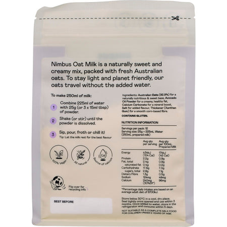 Nimbus Oat Milk Powder 300g