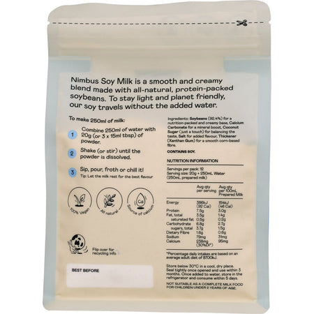 Nimbus Soy Milk Powder 240g