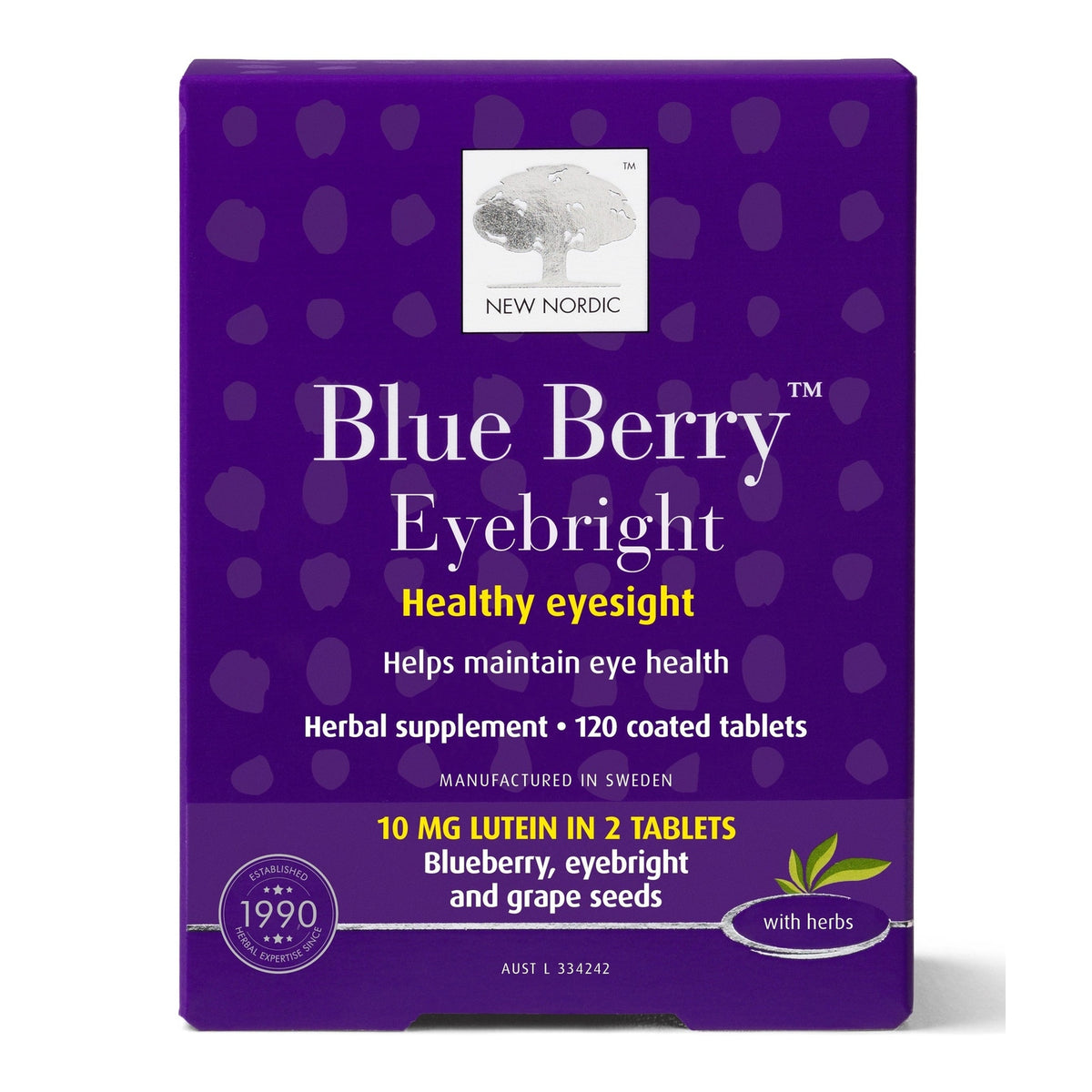 New Nordic Blueberry Eyebright 120t