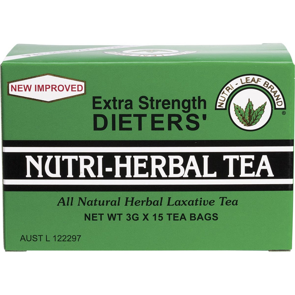 NUTRI-LEAF Herbal Tea Bags Dieter's Tea - Extra Strength 15