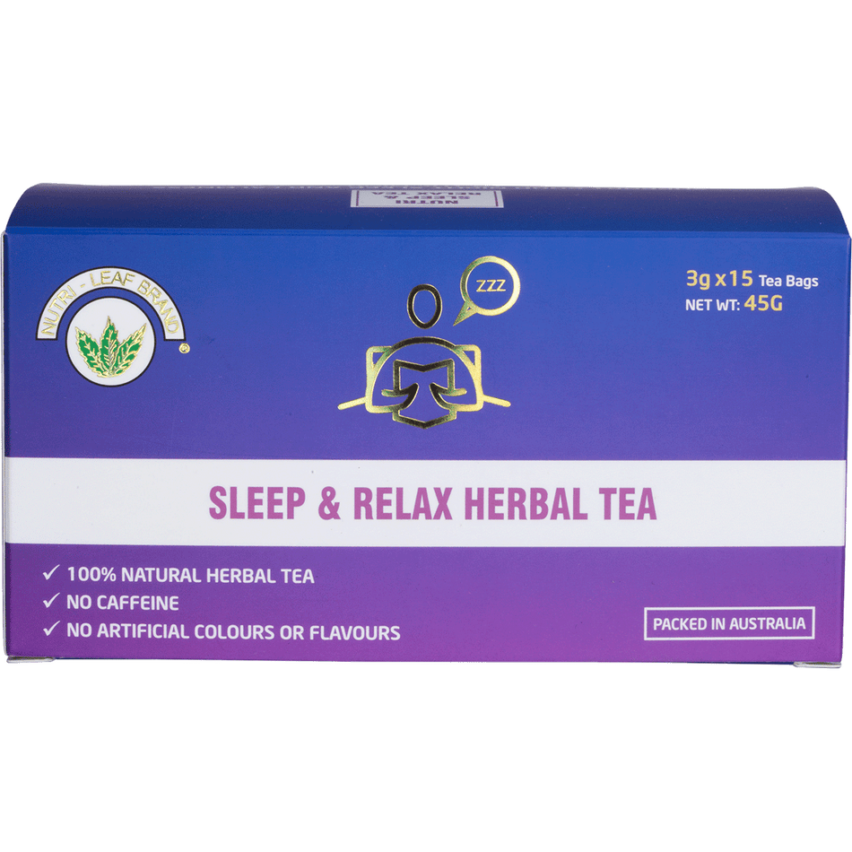 Nutri-Leaf Sleep & Relax Herbal Tea Bags 15 Pack