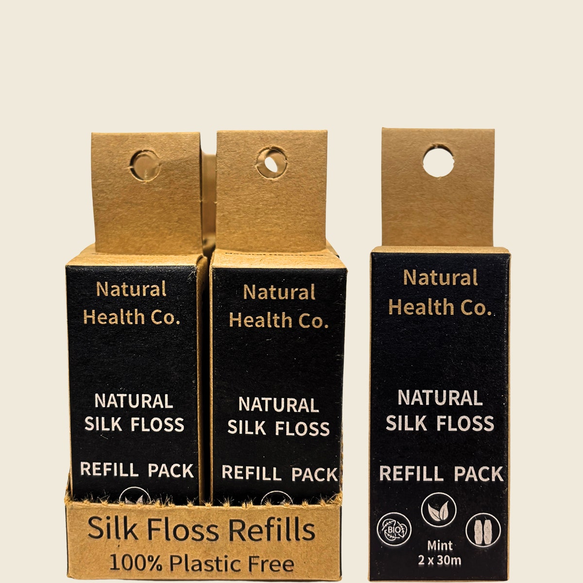 Natural Health Co Silk Floss Refill 2 Pack 8x60m