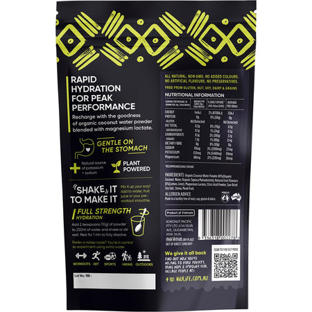 Niulife Hydrate Electrolyte Powder Lemon & Lime 200g