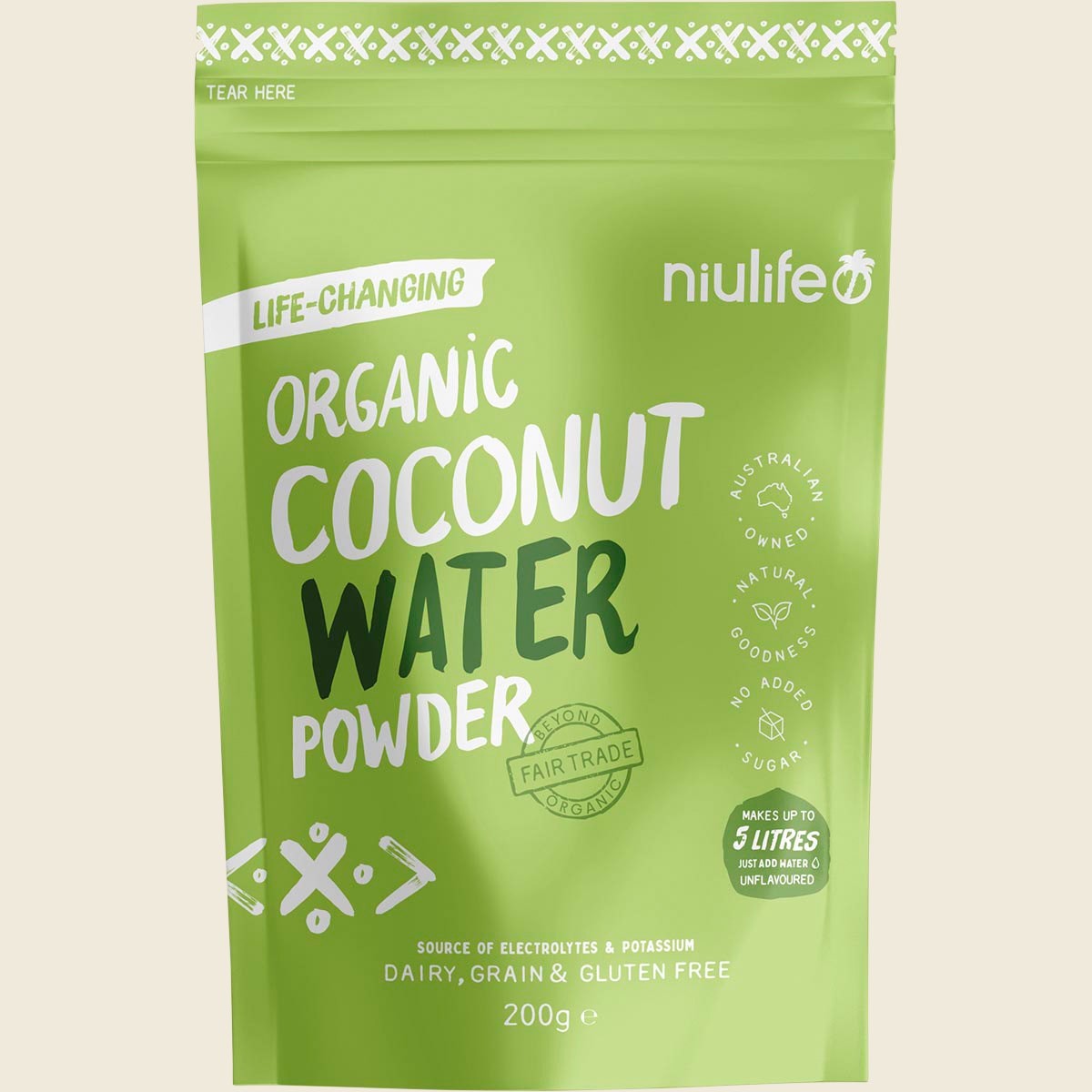 Niulife Organic Coconut Water Powder 200g