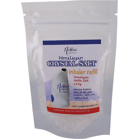 Nirvana Organics Himalayan Crystal Salt Inhaler Refill 125g