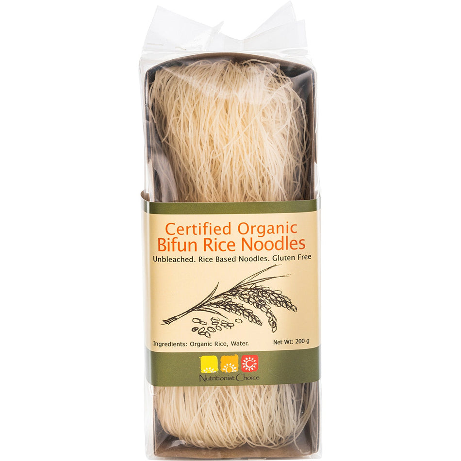 NUTRITIONIST CHOICE Rice Noodles Bifun Unbleached 200g