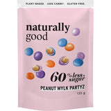 NATURALLY GOOD Peanut Mylk Partyz 60% less sugar 6x135g