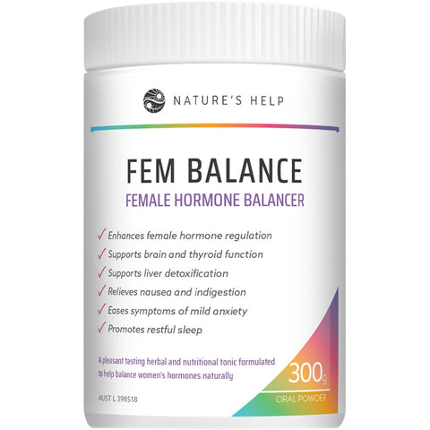 NATURE'S HELP Fem Balance Female Hormone Balancer 300g