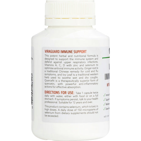 Nature's Help Viraguard Immune Support With Quercetin, Vit. A, C, D & Zinc 60 Caps