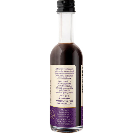 NATURAL VANILLA COMPANY Alcohol Free Vanilla Paste 50ml