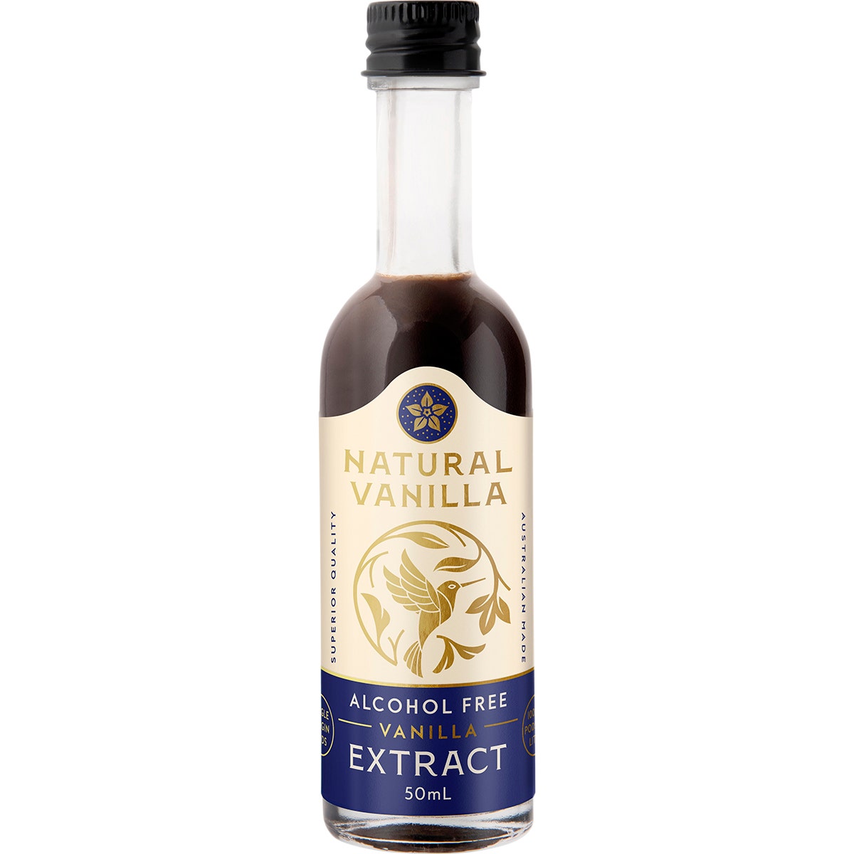 NATURAL VANILLA COMPANY Alcohol Free Vanilla Extract 50ml