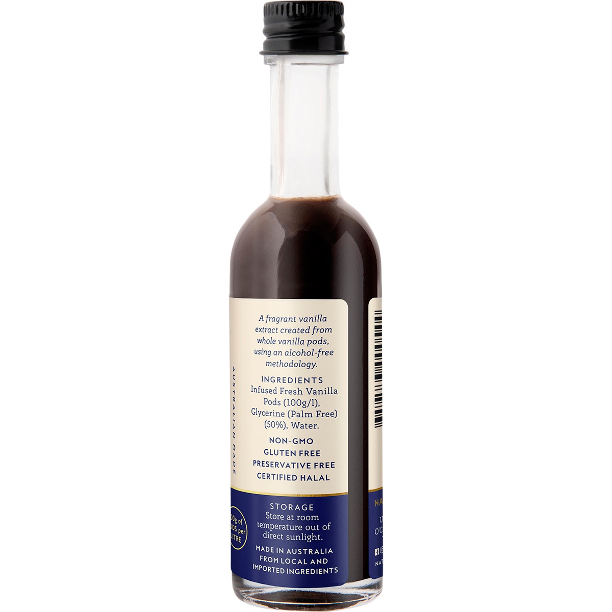 NATURAL VANILLA COMPANY Alcohol Free Vanilla Extract 50ml