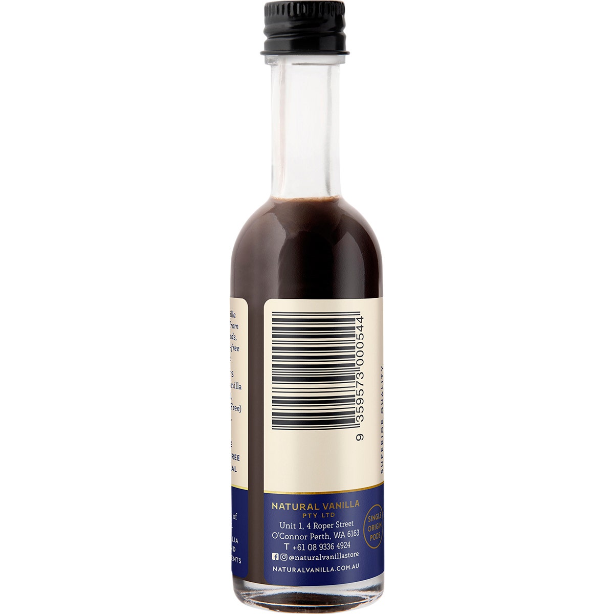 NATURAL VANILLA COMPANY Alcohol Free Vanilla Extract 50ml