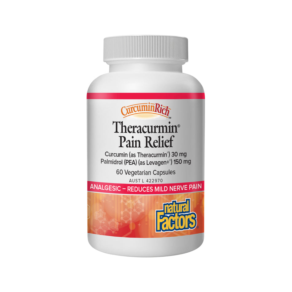 Natural Factors Theracurmin Pain Relief 60 Vegan Capsules