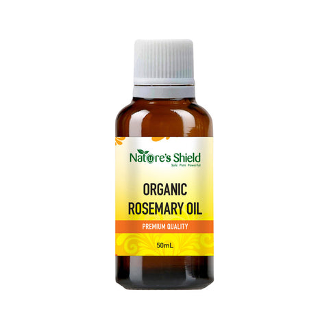 Nature's Shield Organic Essential Oil Rosemary 50ml
