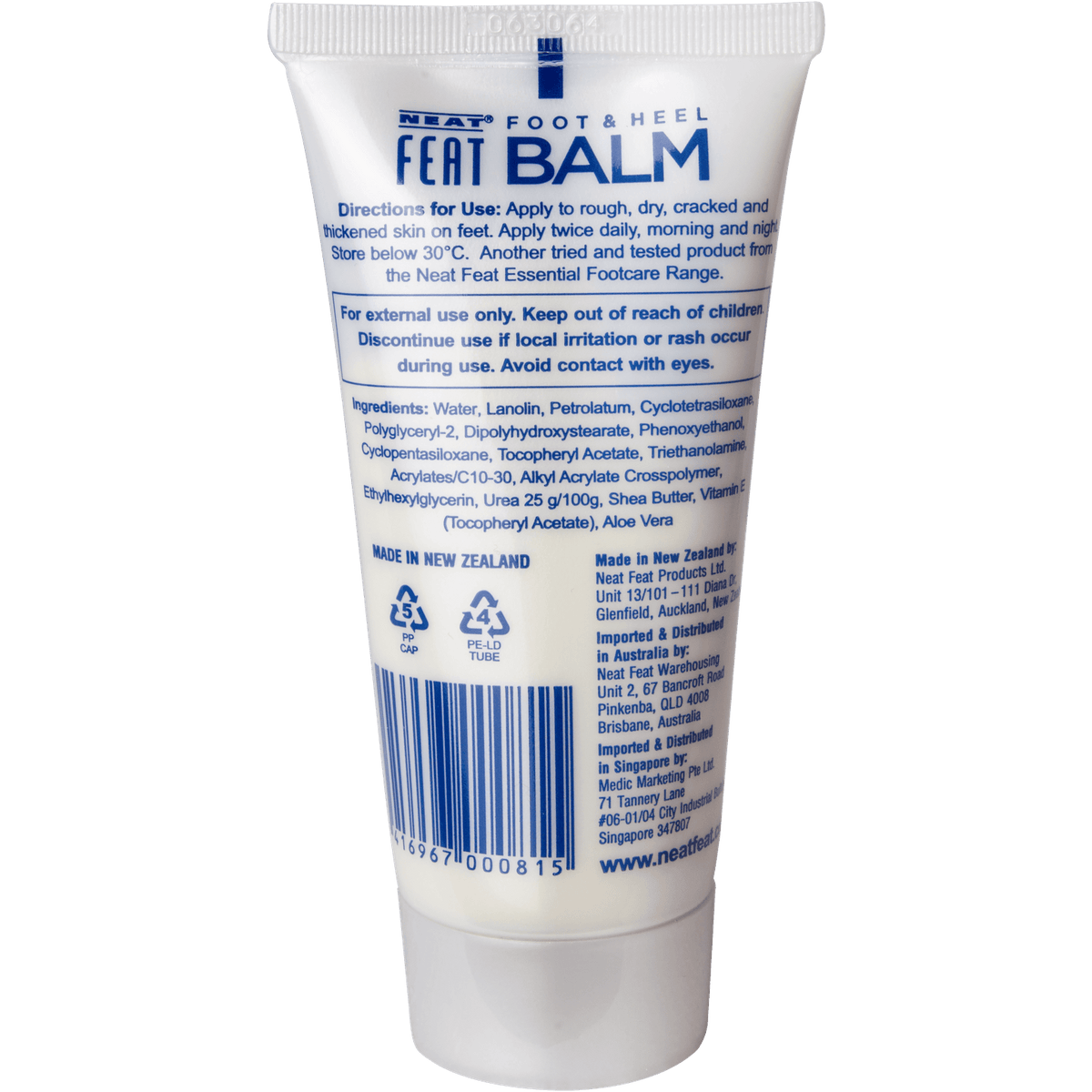 Neat Feat Heel Balm Travel Pack 50g