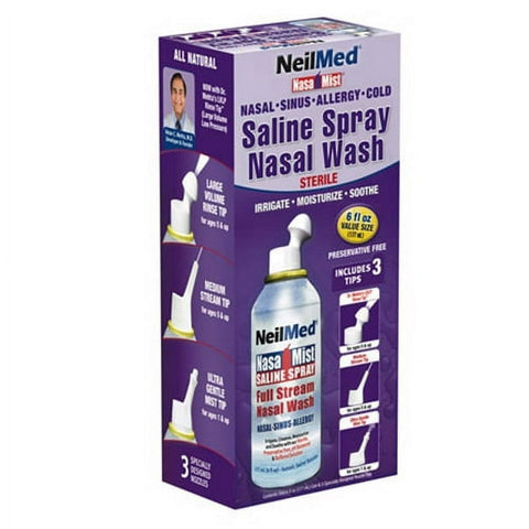 NeilMed Saline Mist Nasal Wash Spray 177ml