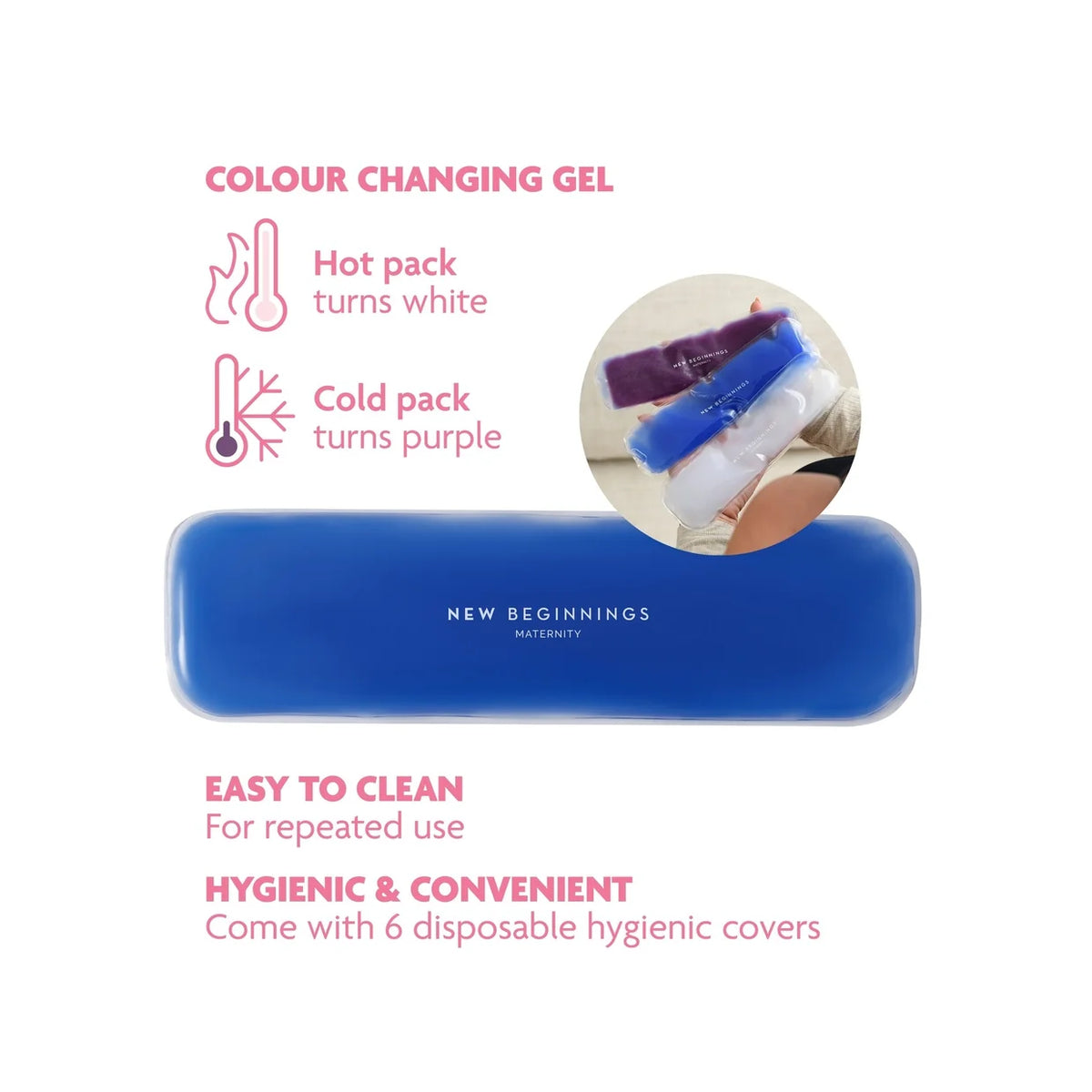 New Beginnings Peri Hot And Cold Relief Packs