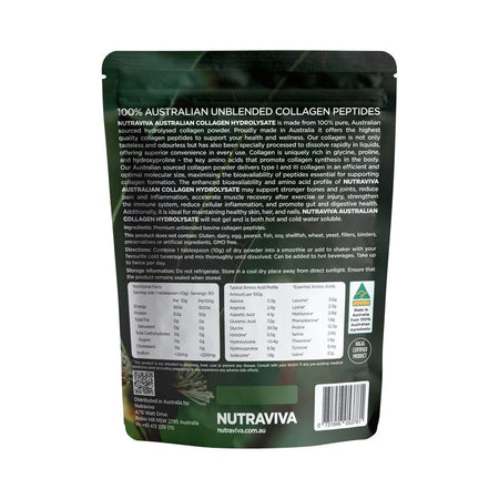 Nutraviva Australian Collagen Hydrolysate Beef 900g