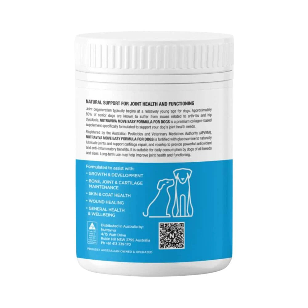 Nutraviva Pet Move Easy Formula for Dogs 405g