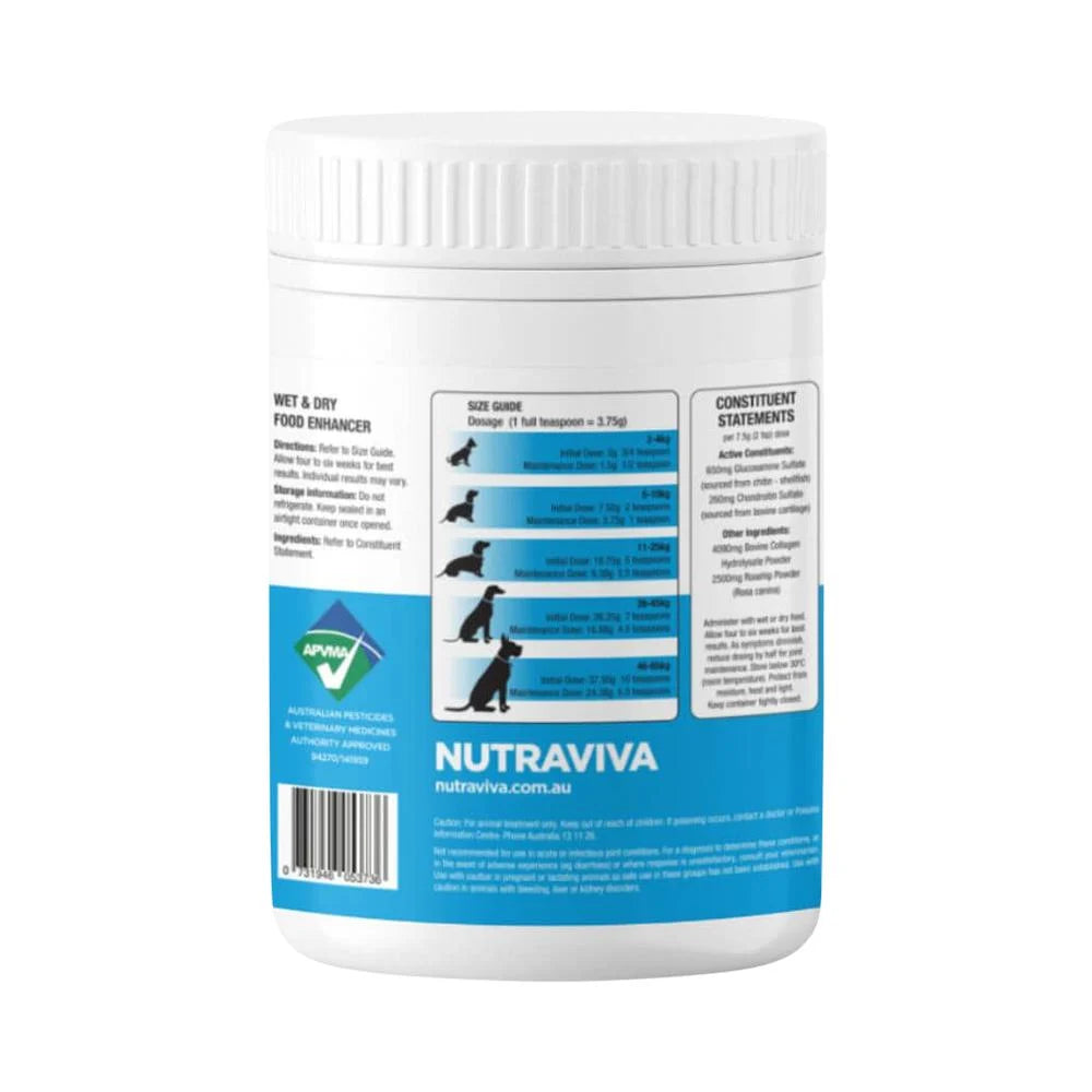 Nutraviva Pet Move Easy Formula for Dogs 405g