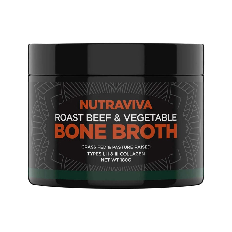 Nutraviva Bone Broth Roast Beef & Vegetable 180g