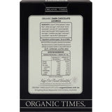 ORGANIC TIMES Dark Chocolate Licorice 150g