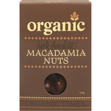 ORGANIC TIMES Dark Chocolate Macadamia Nuts 150g