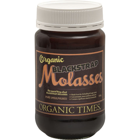 ORGANIC TIMES Blackstrap Molasses 400g