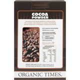 ORGANIC TIMES Cocoa Powder 200g